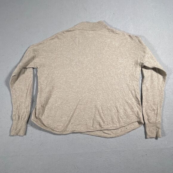 Madewell Sweater Women Medium‎ Mock Neck Merino Wool / Alpaca Blend Minimalist - Picture 8 of 9